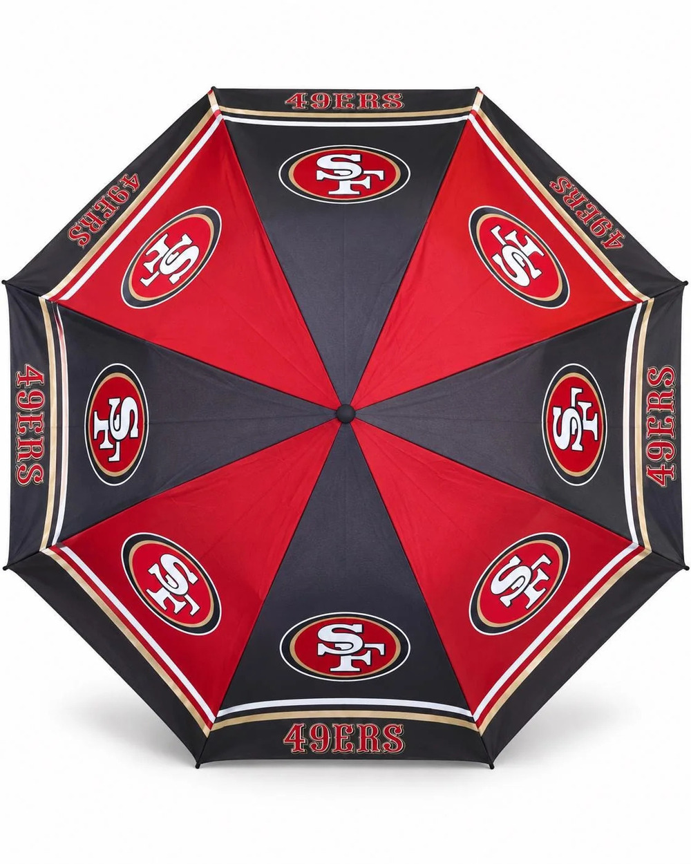 San Francisco 49ers Umbrella | Black & Red